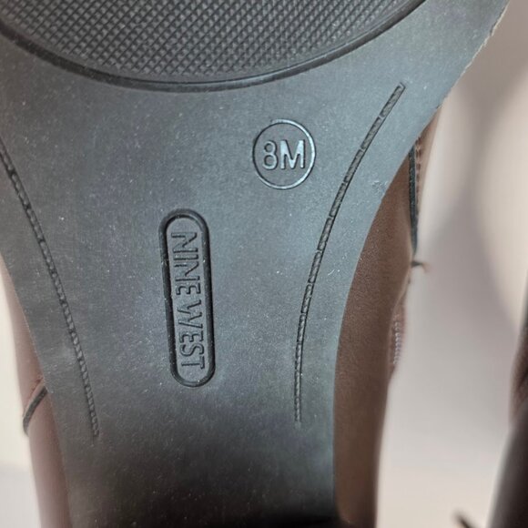 NWOT Nine West Taytay Block Heel Dress Ankle Boots 8 - Picture 8 of 11